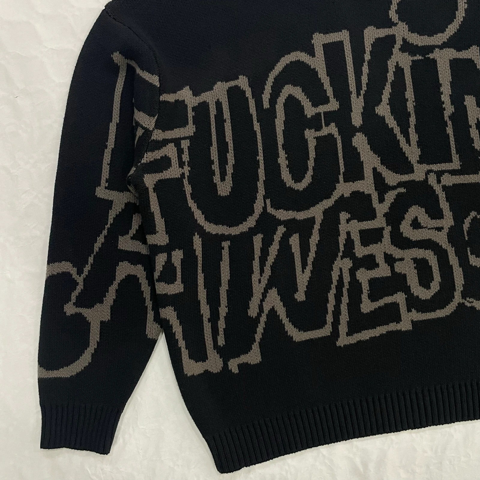 Fucking Awesome PBS Knit Sweater (Black) – photo 2